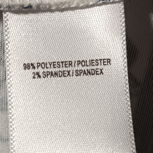 Gabby Skye EUC Women's Dress, Excellent Quality, Blue & White Patterned, Size 8 - Picture 5 of 9